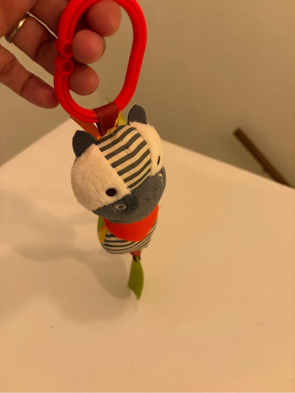 Skip Hop plush zebra